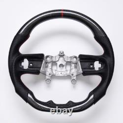 Real carbon fiber Withheated Steering Wheel Jeep Wrangler JL GLADIATOR 2018-2024
