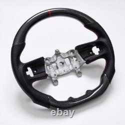Real carbon fiber Withheated Steering Wheel Jeep Wrangler JL GLADIATOR 2018-2024
