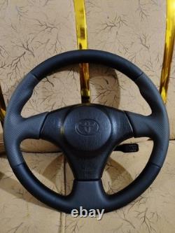 S2 Supra Steering Wheel Leather Stiched