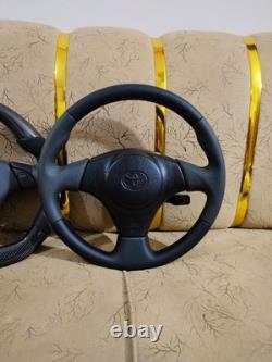 S2 Supra Steering Wheel Leather Stiched