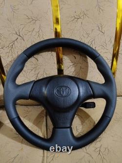 S2 Supra Steering Wheel Leather Stiched