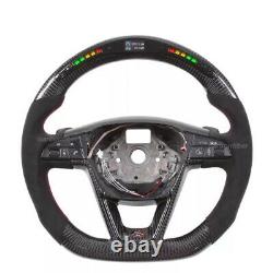 SEAT Carbon Fiber LED Steering Wheel