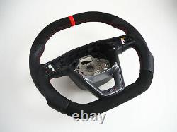 SEAT FR LEON III & Ibiza IV Flat bottom Thumbs INCLUDE Steering wheel Volante