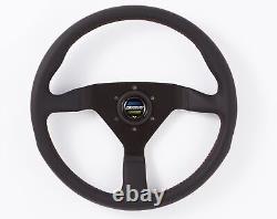 SPOON SPORTS MOMO Leather Steering Wheel for HONDA UNIVERSAL ALL-78500-000 NEW