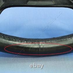 Scratched GM OEM Leather Steering Wheel #90542490 for 1997-2001 Cadillac Catera