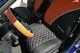 Seat Cover Shift Knob Belt Steering Wheel Black+orange Pvc Leather Sedan Suv Van