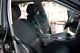 Seat Cover Shift Knob Belt Steering Wheel Full Black Pvc Leather Sedan Suv 2