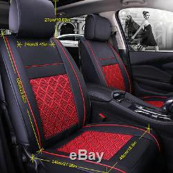 Seat Covers For Toyota Ford Honda Mazda Audi BMW with Bonus Steering Wheel Cover