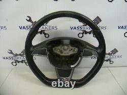 Seat Ibiza 2012 Mk5 6j Facelift Fr Flat Bottom Steering Wheel 6j0419091ag