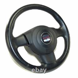 Seat Ibiza 6L León 1P Sports Steering Wheel Leather Black 5P0419091AC