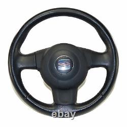 Seat Ibiza 6L León 1P Sports Steering Wheel Leather Black 5P0419091AC