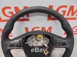 Seat Ibiza Fr 2016 Steering Wheel Flat Bottom Leather Multifunction Wheel Ibiza