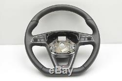 Seat Leon 2012 2016 Flat Bottom Multi Function Steering Wheel 5f0419091r