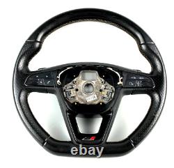 Seat Leon 5F Cupra Multifunction Flat Bottom Steering Wheel WithPaddles 5F0419091E