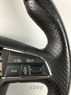 Seat Leon 5F FR Original Leather Multifunction Steering Wheel 575419091