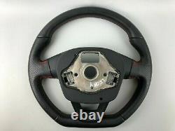 Seat Leon 5F FR Original Leather Multifunction Steering Wheel 575419091