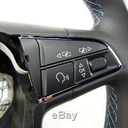 Seat Leon 5F Ibiza 6P Toledo KG genuine multifunction steering wheel leather OEM