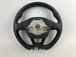 Seat Leon FR Flat Bottom Multifunction Steering Wheel Leather 575419091H