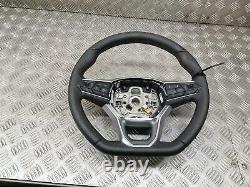 Seat Leon Fr Mk4 Steering Wheel Flat Bottom Shift Paddles Red Stitching 2020-on