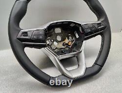 Seat Leon Fr Mk4 Steering Wheel Leather Nappa Flat 5fa419091 Et