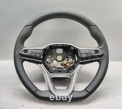 Seat Leon Fr Mk4 Steering Wheel Leather Nappa Flat 5fa419091 Et