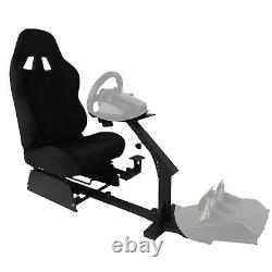 Simulator Cockpit Racing Gaming Chair With Steering Wheel Stand for Logitech G29