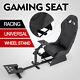 Simulator Cockpit Steering Wheel Stand Logitech G29 With Racing Seat Gaming Chair