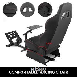 Simulator Cockpit Steering Wheel Stand Racing Seat Gaming Chair For Logitech G27