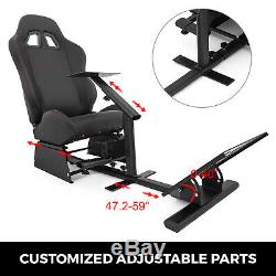 Simulator Cockpit Steering Wheel Stand Racing Seat Gaming Chair For Logitech G27