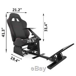 Simulator Cockpit Steering Wheel Stand Racing Seat Gaming Chair For Logitech G27