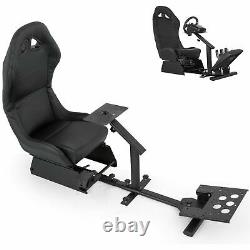 Simulator Cockpit Steering Wheel Stand Racing Seat Gaming Chair for Logitech G27