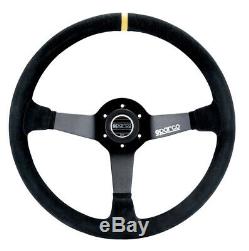 Sparco 015R345MSN Steering Wheel 345 Black Suede
