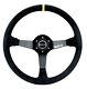 Sparco 015r345msn Steering Wheel 345 Black Suede