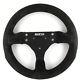 Sparco 285 Black Suede Competition Steering Wheel. Genuine. Track Race Etc 8a
