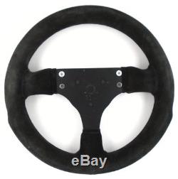 Sparco 285 black suede competition steering wheel. Genuine. Track Race etc 8A