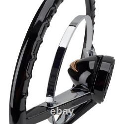 Speedway Motors 1955-56 Chevy Car 15 Steering Wheel, Black Finish (Paintable)