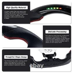 Sport Carbon Fiber LED Steering Wheel For Lexus CT-IS-NX-RC-ISF 2013-2023