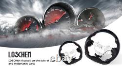 Sport Carbon Fiber LED Steering Wheel For Lexus CT-IS-NX-RC-ISF 2013-2023