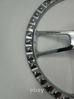Steering Wheel 14 Polished Billet 5-Hole Vinyl Carbon Fiber Wrap Chevy SS Horn