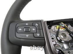 Steering Wheel Black Leather Auto Stop Lane Active Safety Assist 2023 GMC Yukon