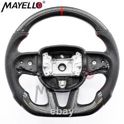 Steering Wheel Carbon Fiber for Dodge Challenger Charger SRT HELLCAT 2015-2024