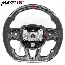 Steering Wheel Carbon Fiber for Dodge Challenger Charger SRT HELLCAT 2015-2024