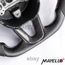 Steering Wheel Carbon Fiber for Dodge Challenger Charger SRT HELLCAT 2015-2024