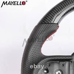 Steering Wheel Carbon Fiber for Dodge Challenger Charger SRT HELLCAT 2015-2024