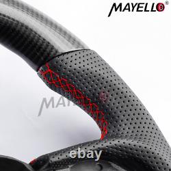 Steering Wheel Carbon Fiber for Dodge Challenger Charger SRT HELLCAT 2015-2024