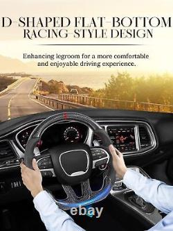 Steering Wheel Carbon Fiber for Dodge for Dodge Challenger Charger SRT 2015-2024