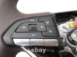 Steering Wheel Dark Atmosphere Leather Collision Heated 2021 Cadillac Escalade