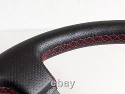 Steering Wheel Fits For HONDA Deep Dish Civic Integra Accord Prelude CRX Leather