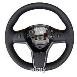 Steering Wheel For Tesla Model 3 Y Driver Heated Leather 1490214-00-B