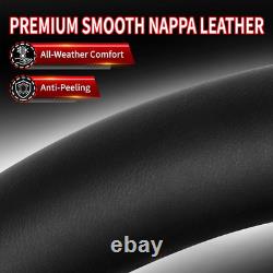 Steering Wheel Full Black Leather Non-Slip For 2021-2026 Ford F-150 F150 Sport